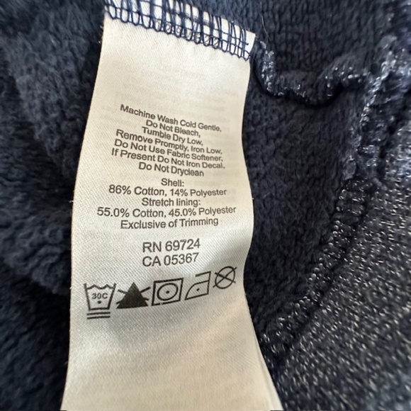 Columbia Outdoor High Neck 1/4 Zip Up Blue Knit Pullover Sweatshirt Men's EUC - Picture 8 of 10